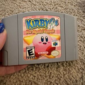 Nintendo 64 Kirby 64: The Crystal Shards N64 Game Cartridge